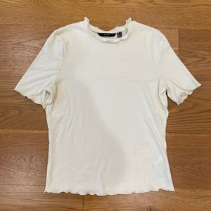 vero moda cream shirt